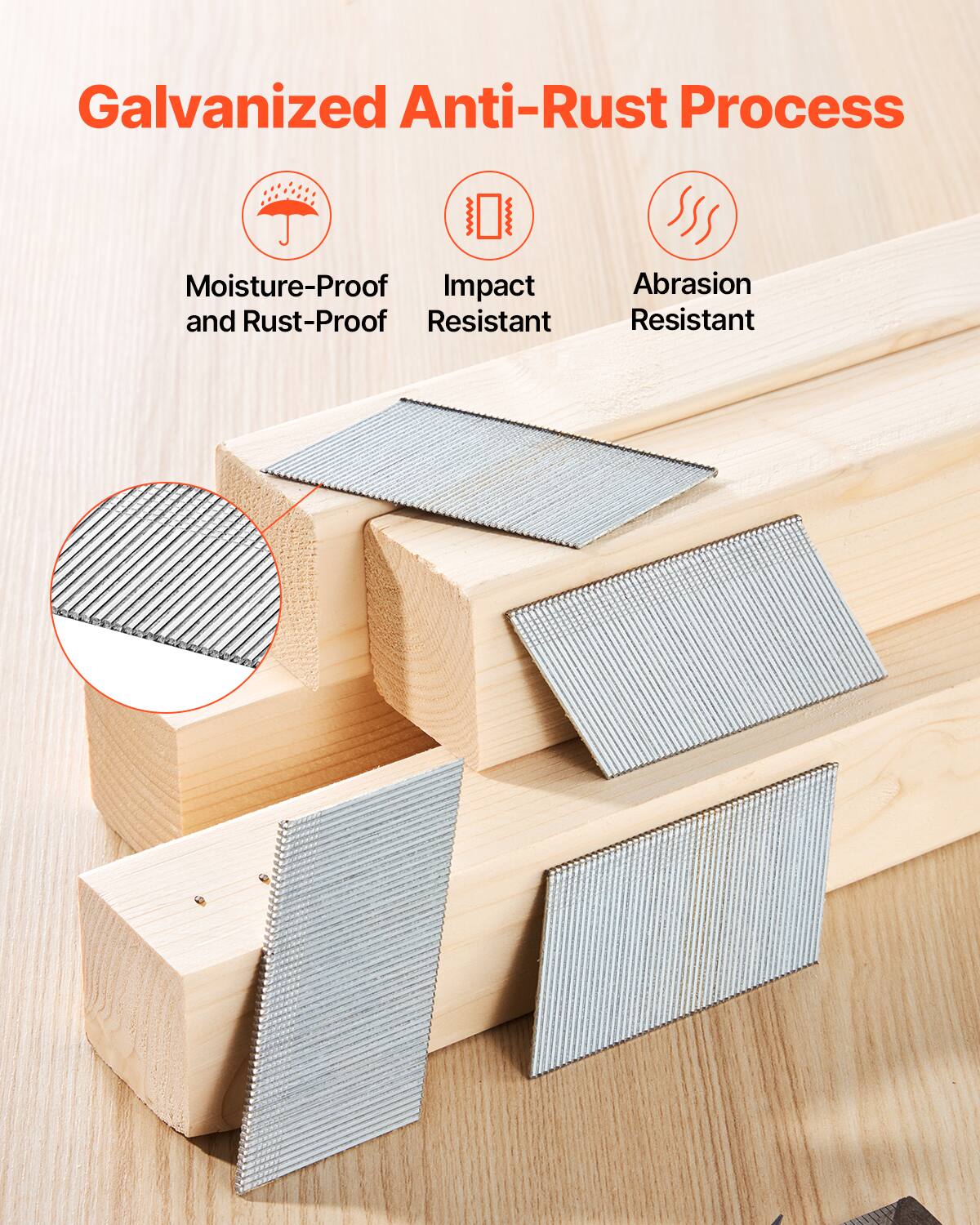 Galvanized Anti-Rust Process

- Moisture-Proof and Rust-Proof
- Impact Resistant
- Abrasion Resistant