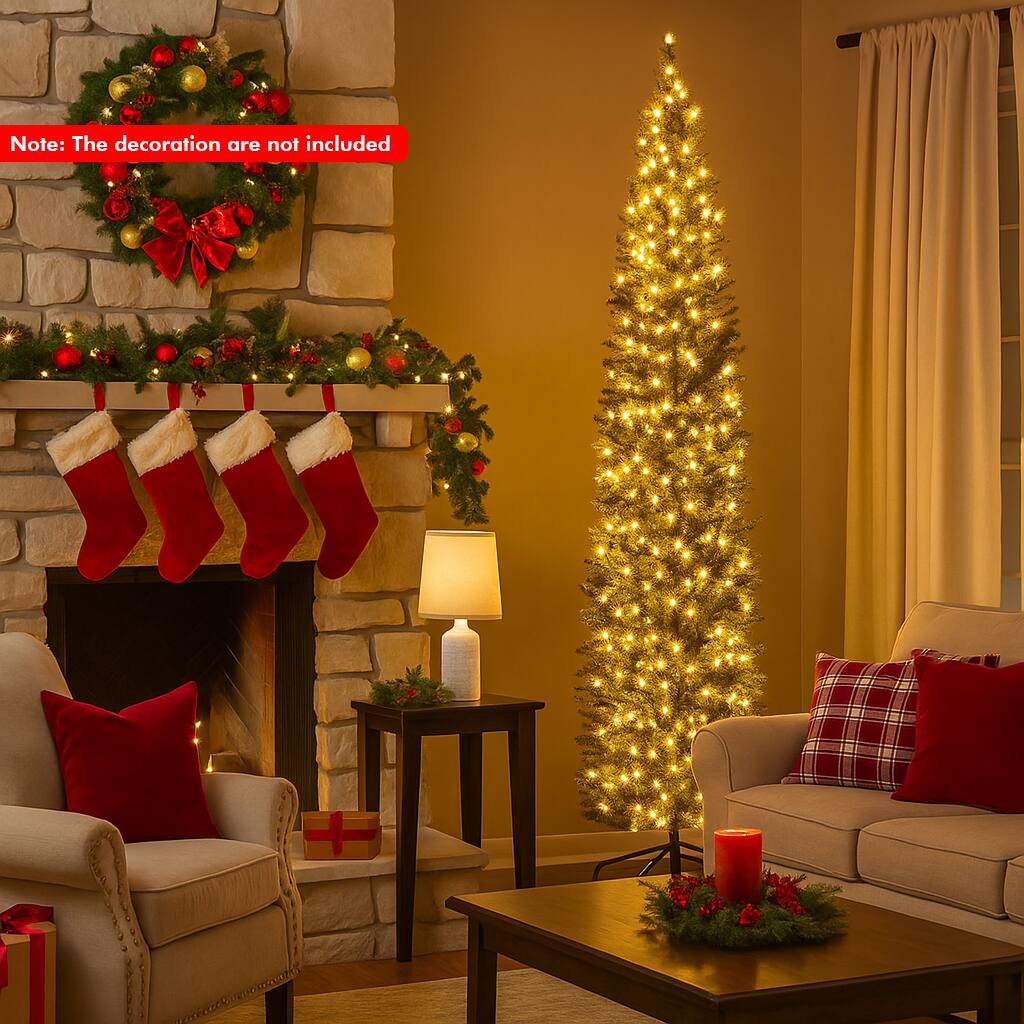 Note: The decorations are not included