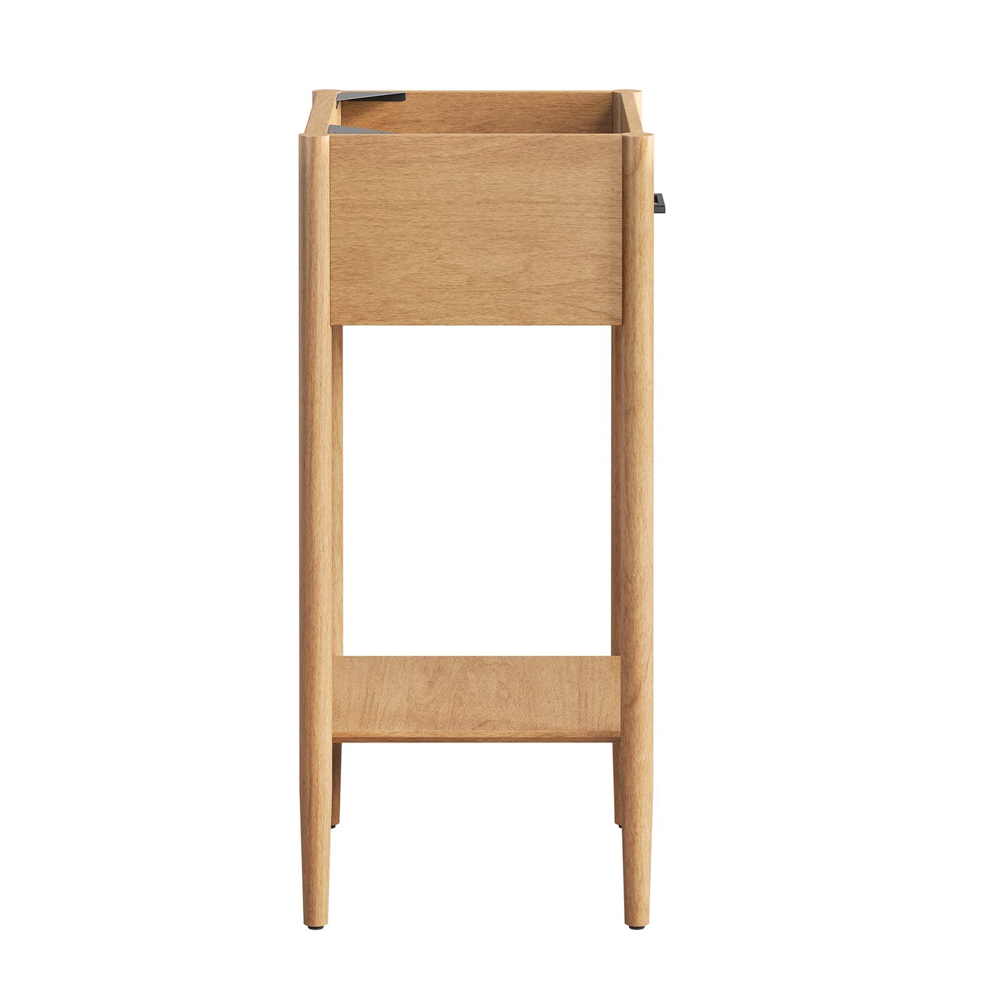 Alt View 1. Modway - Zaire Bathroom Cabinet Basin Not Included by Modway - Natural.