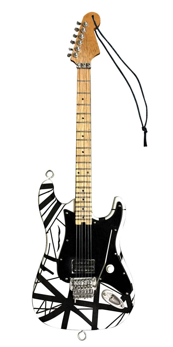 Axe Heaven - Eddie Van Halen Franky Mini Guitar Ornament Collectible Display Model
