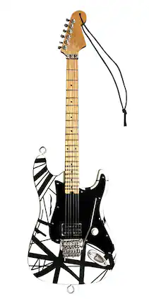 Axe Heaven - Eddie Van Halen Franky Mini Guitar Ornament Collectible Display Model