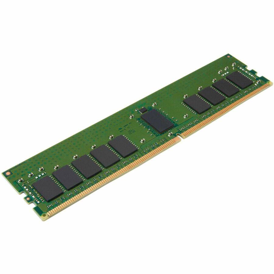 Alt View 1. Kingston - Kingston 32GB 2Rx8 4G x 72-Bit PC4-3200 CL22 Registered w/Parity 288-Pin DIMM - For Server - 32 GB (1 x 32GB) - Black.