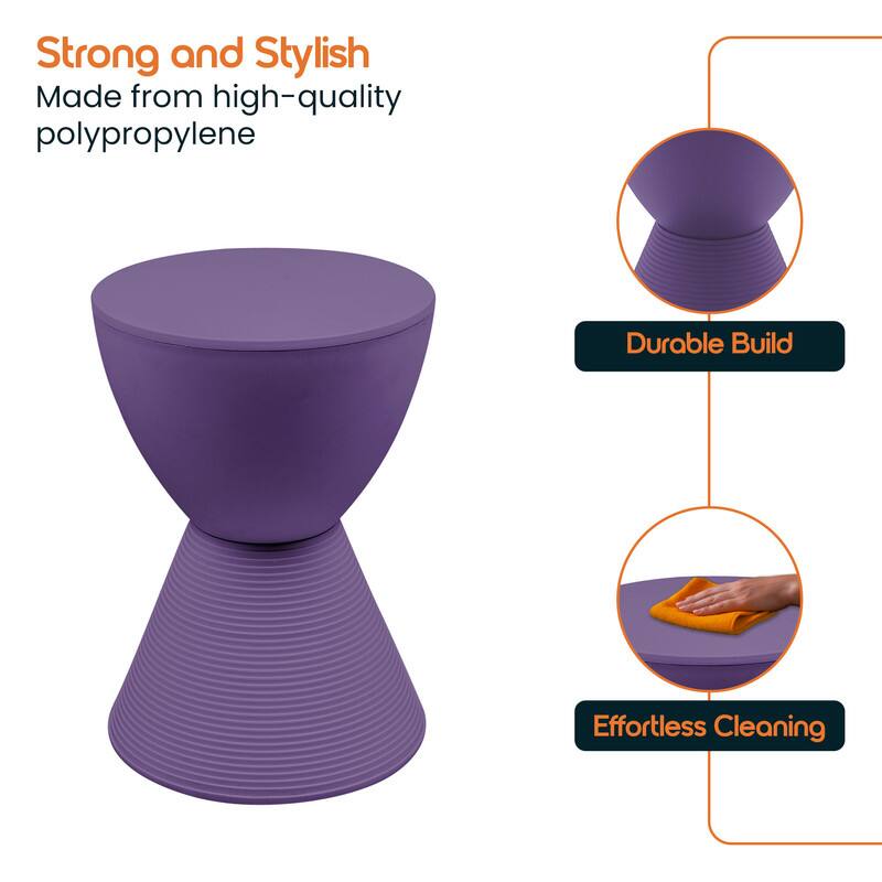 Strong and Stylish  
Made from high-quality polypropylene  

Durable Build  

Effortless Cleaning