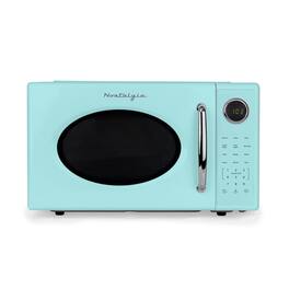Nostalgia - Retro 1.1 cu. ft. 1000 - Watt Countertop Microwave - Aqua