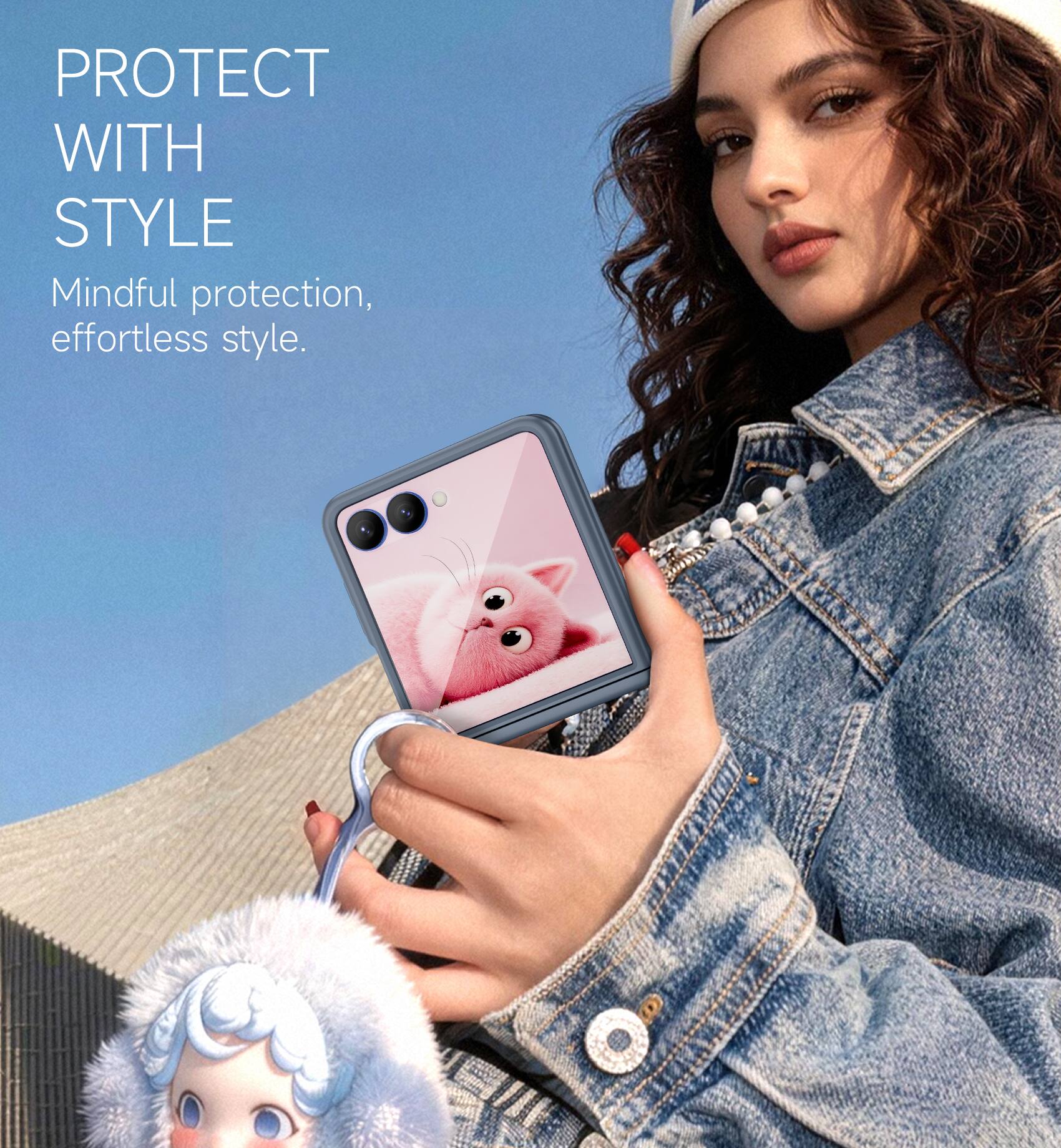 PROTECT WITH STYLE  
Mindful protection, effortless style.