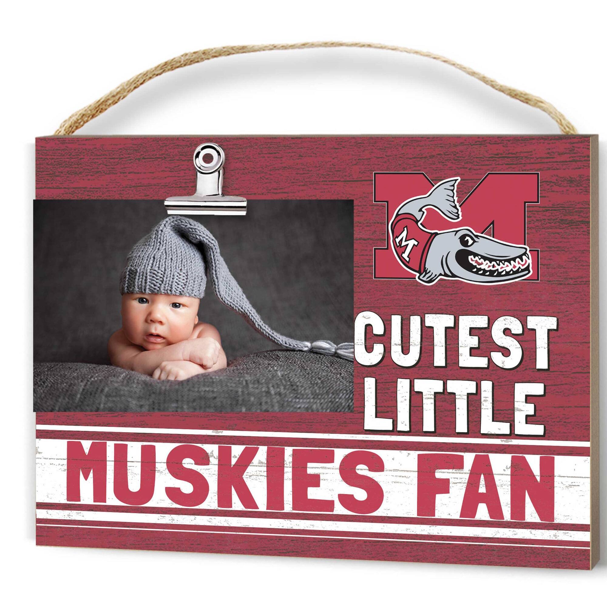 Muskingum Muskies 8'" x 10" Cutest Little Team Logo Clip Photo Frame