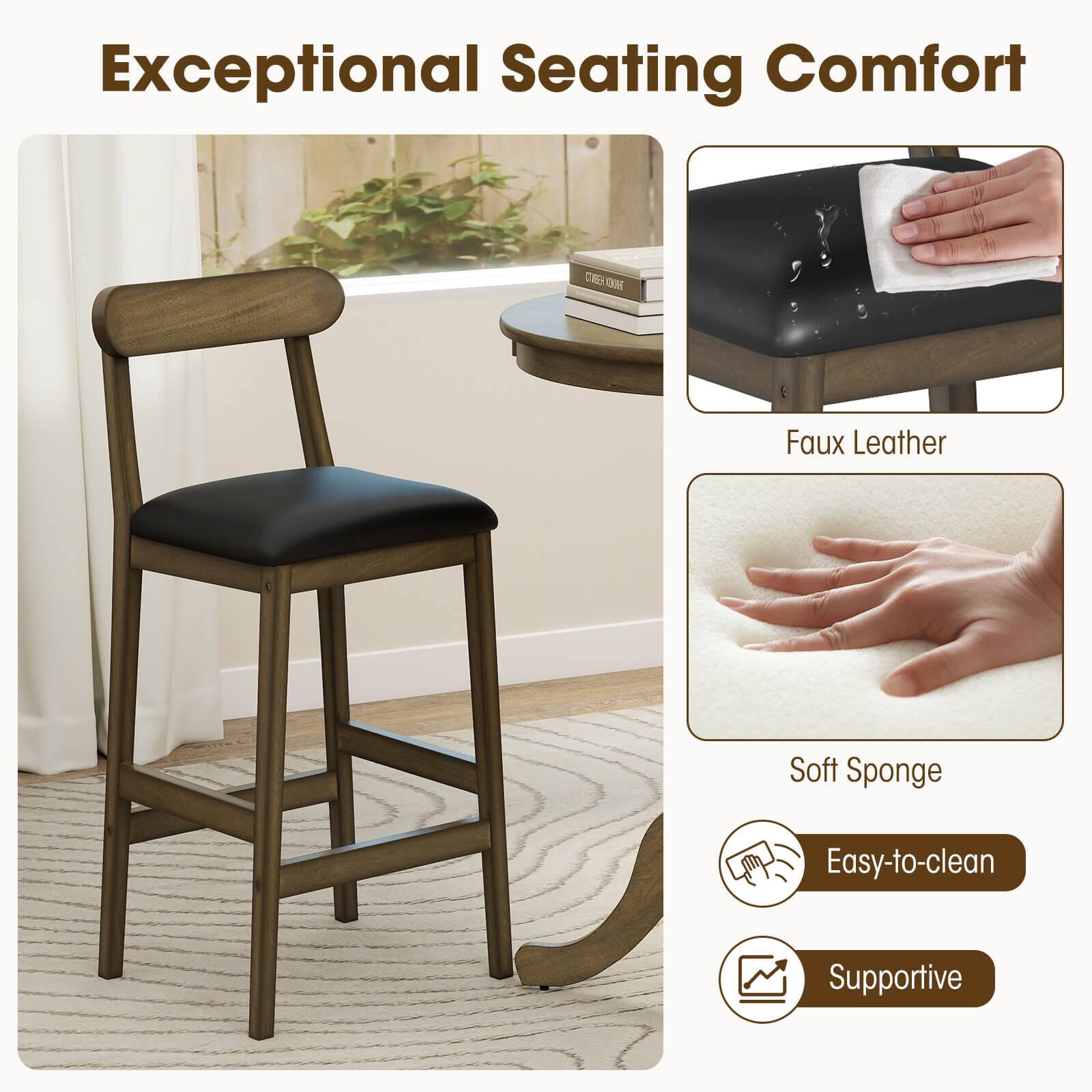 Exceptional Seating Comfort  
CE TRN Faux Leather Soft Sponge Easy-to-clean Supportive