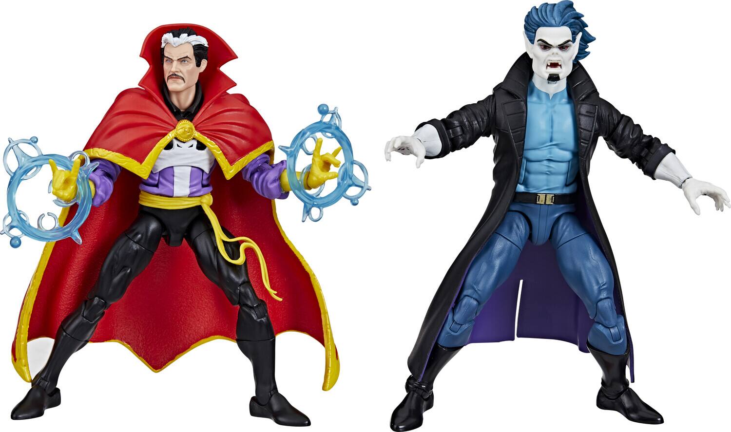 Alt View 1. Hasbro - Hasbro Collectibles - Spider-Man - Marvel Legends - Doctor Strange & Morbius 2-Pack   - Collectibles - Multicolor.