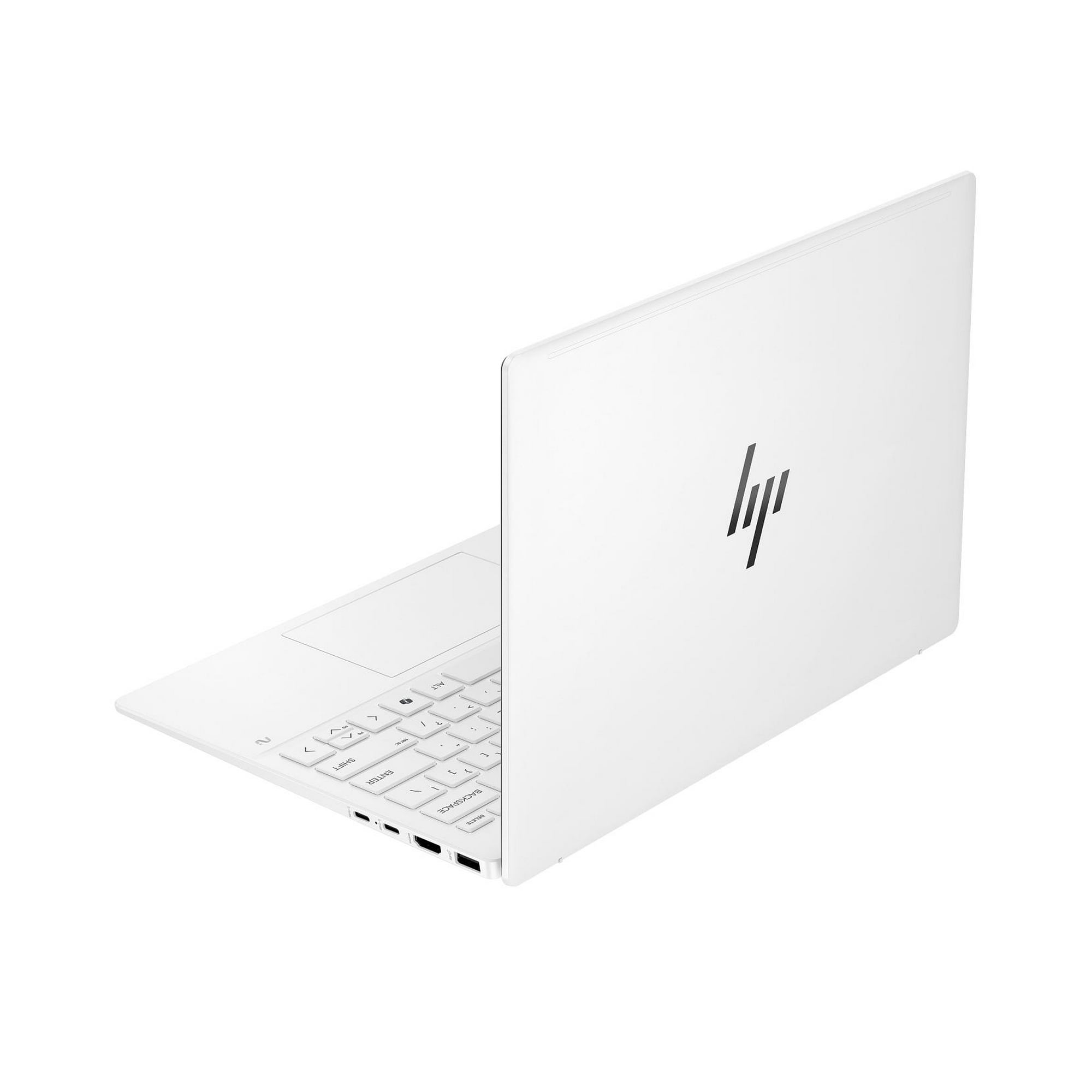 Left. HP - HP OmniBook 7 Aero Laptop - 13.3" WQXGA - 32GB RAM, 1TB SSD - Windows 11 - White.