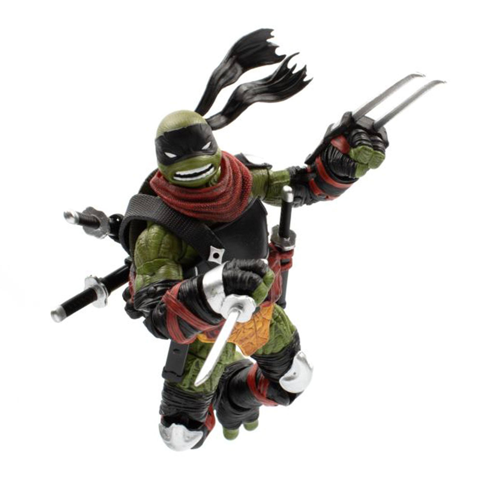 Alt View 10. The Loyal Subjects - Teenage Mutant Ninja Turtles BST AXN |Exclusive Battle Ready Dark Leonardo - Multi-Colored.