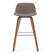 Alt View 11. Simpli Home - Randolph Bentwood Counter Height Stool (Set of 2) - Distressed Chocolate Brown.