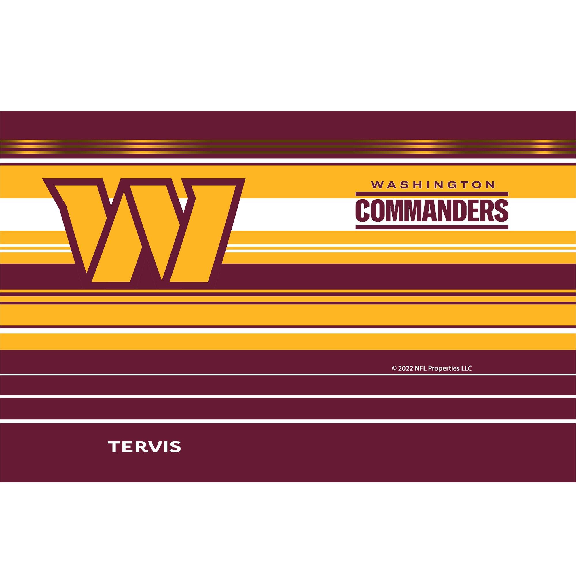 WASHINGTON COMMANDERS

© 2022 NFL Properties LLC

TERVIS