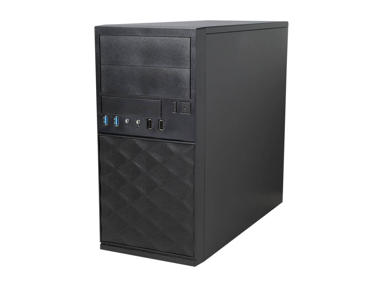 Alt View 2. In Win - IN WIN EFS052.CH450TB3 Black Mini Tower Computer Case MicroATX 12V Form Factor, PSII Size Power Supply - Black.