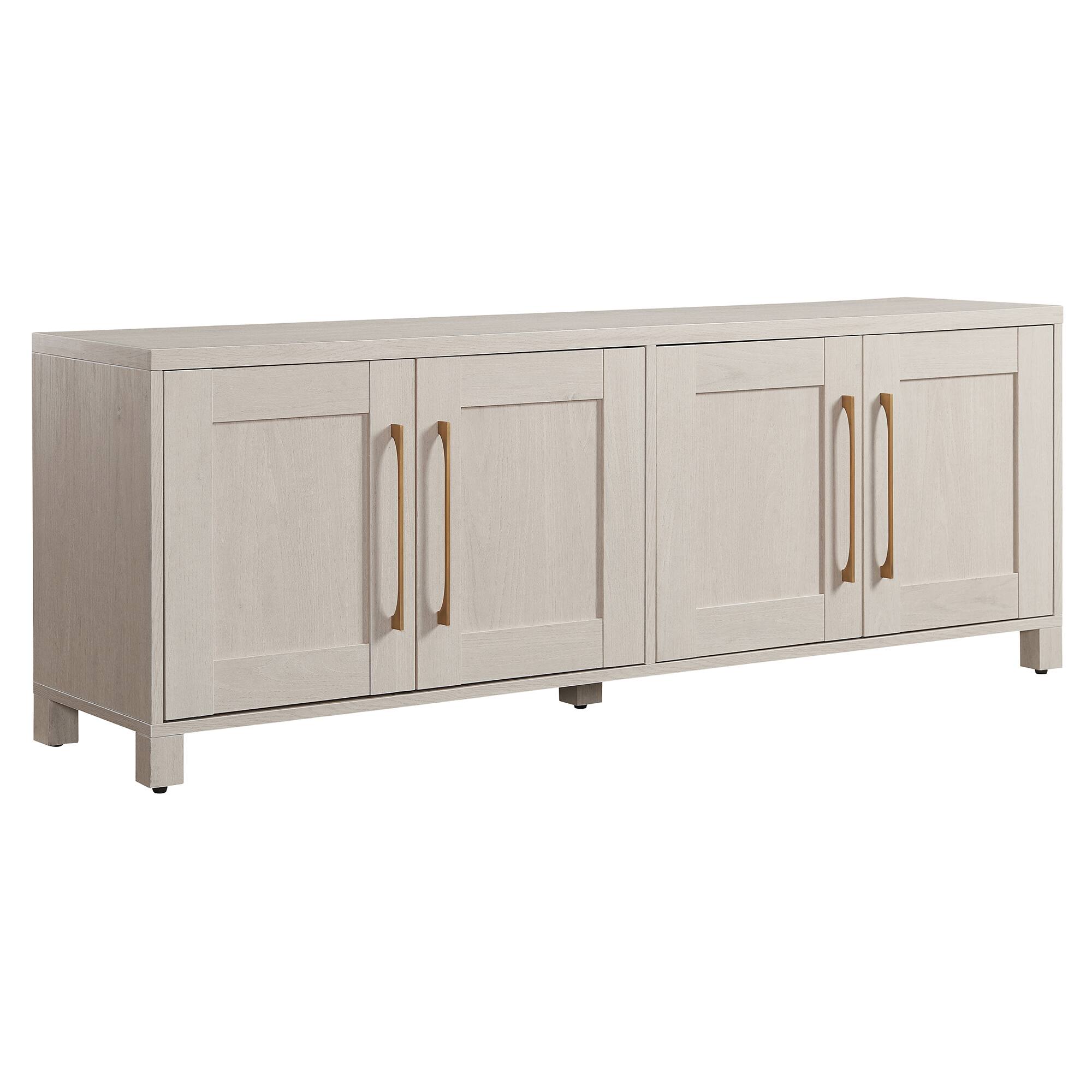 Angle. Camden&Wells - Chabot TV Stand for Most TVs up to 75" - Alder White.