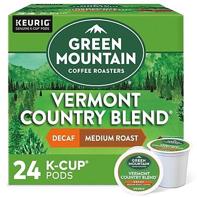 Green Mountain - Vermont Country Blend Decaf Coffee Keurig® K-Cup® Pods, Medium Roast, 24/Box (7602)