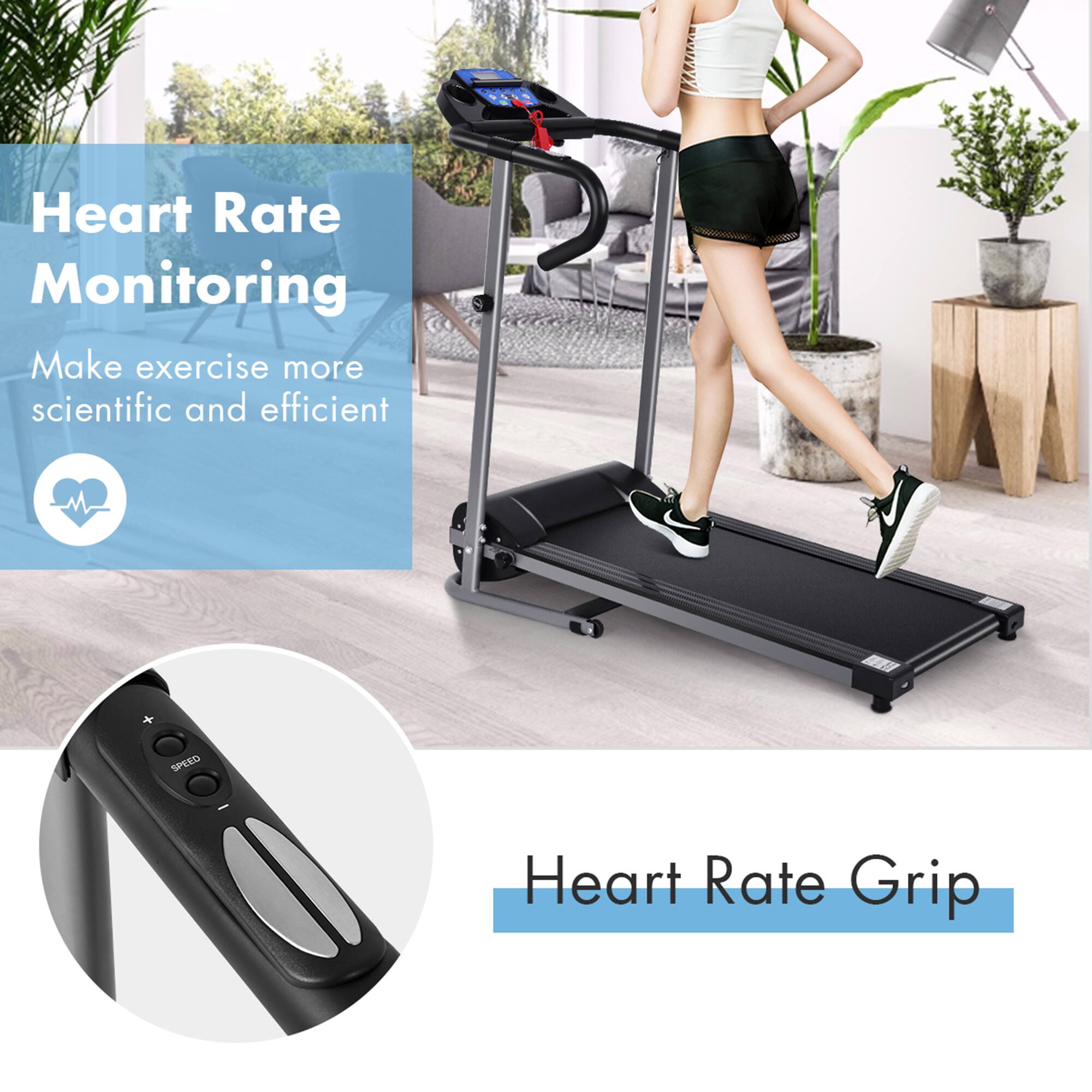 Heart Rate Monitoring  
Make exercise more scientific and efficient  

Heart Rate Grip