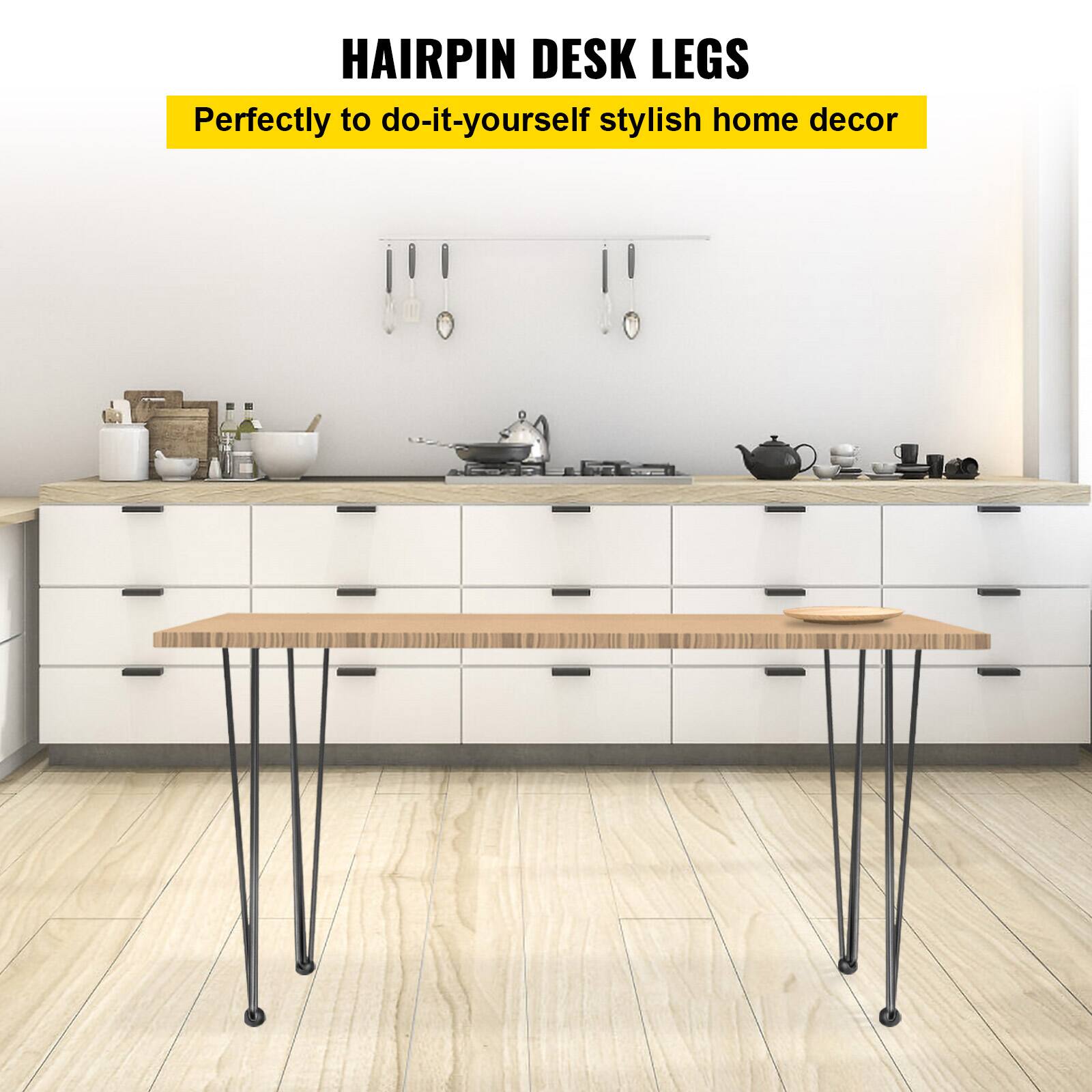HAIRPIN DESK LEGS
Perfectly to do-it-yourself stylish home decor