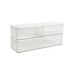 Clear/White Engineered Top