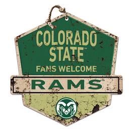 Jardine - Colorado State Rams Fans Welcome Sign - Green