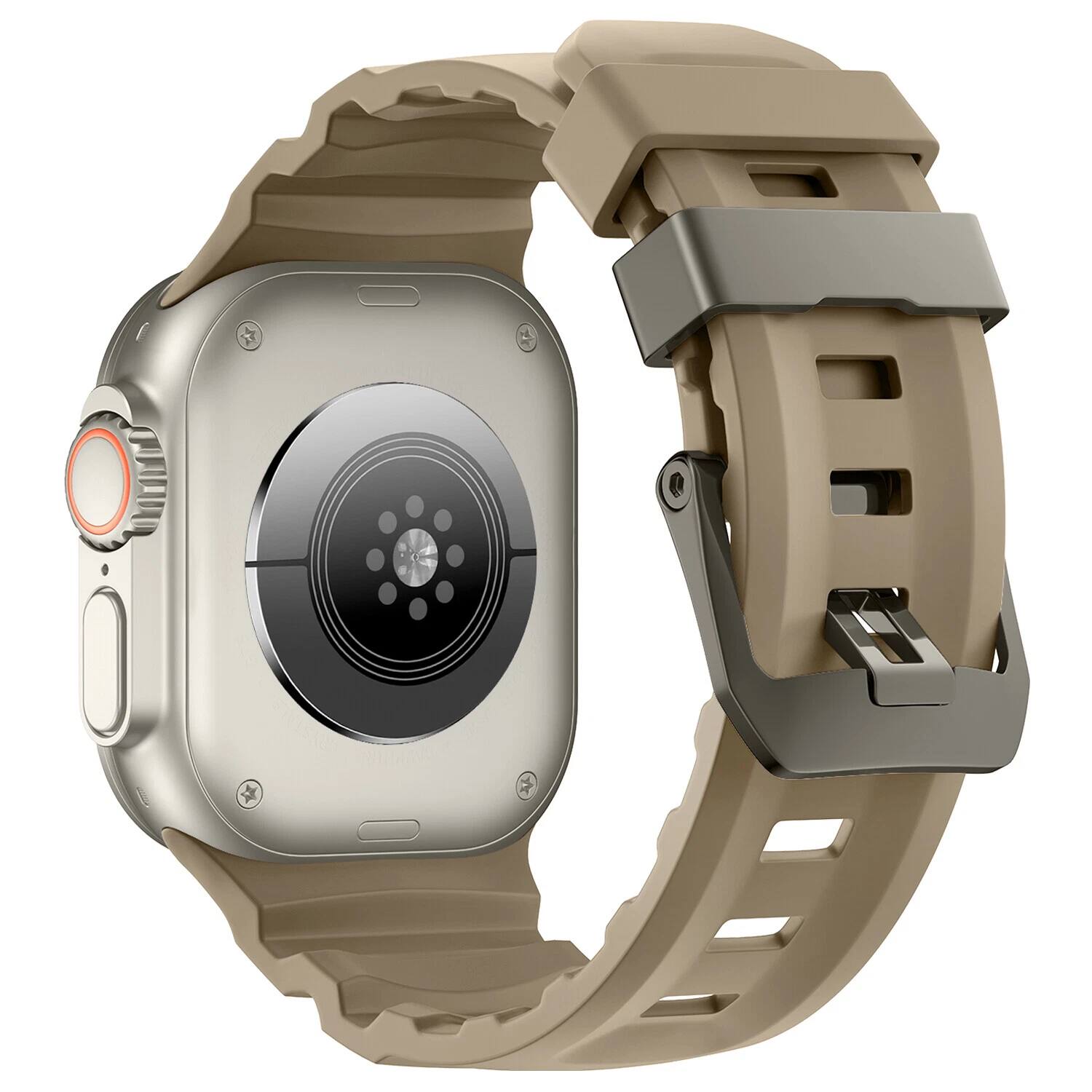 Brown-Titanium Buckle
