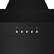 Alt View 3. Thor Kitchen - 30 Inch Professional Wall Mount Pyramid Range Hood - Matte Black.