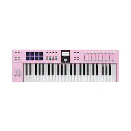 Arturia - KeyLab Essential 49-Note mk3 Universal MIDI Controller (Rose Quartz)