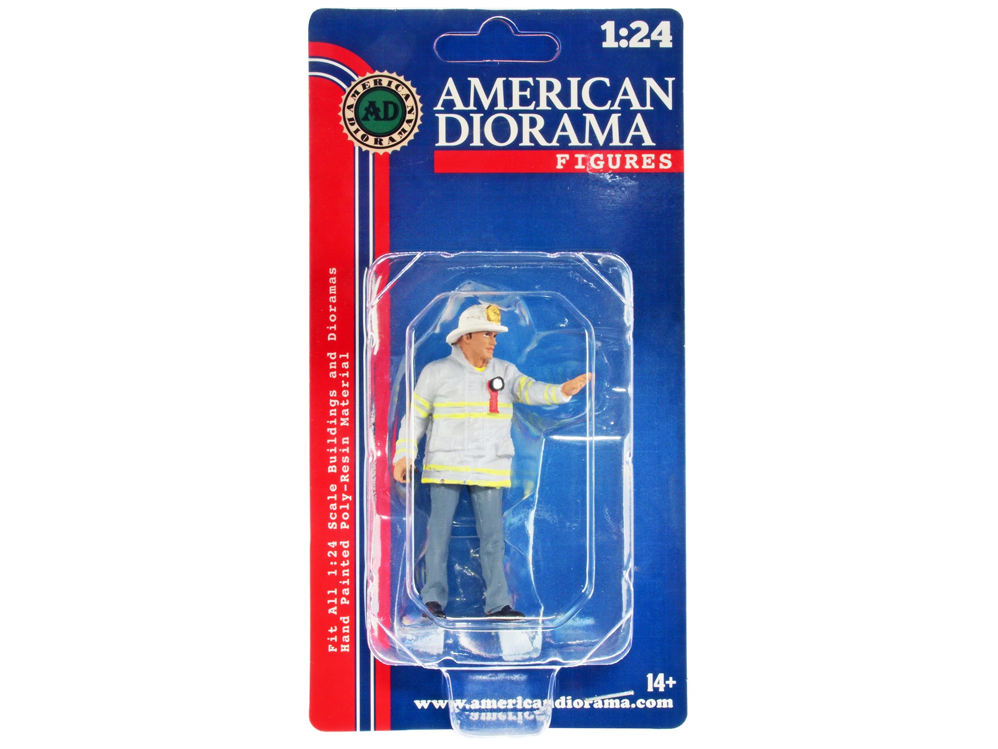 """Firefighters"" Fire Captain Figure for 1/24 Scale Models by American Diorama" price history on PriceWatchPro