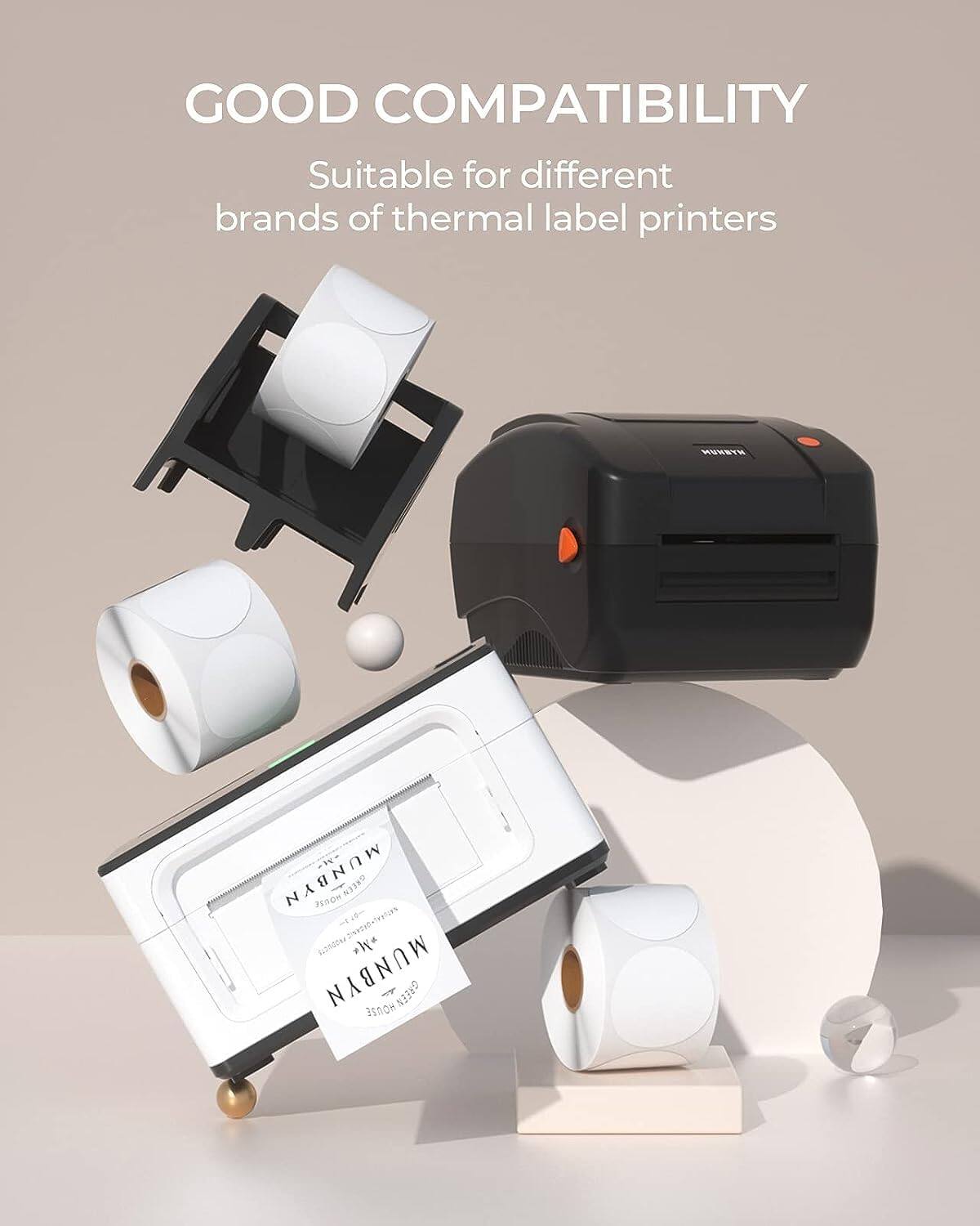 GOOD COMPATIBILITY  
Suitable for different brands of thermal label printers  

MUNBYN  
GREEN HOUSE