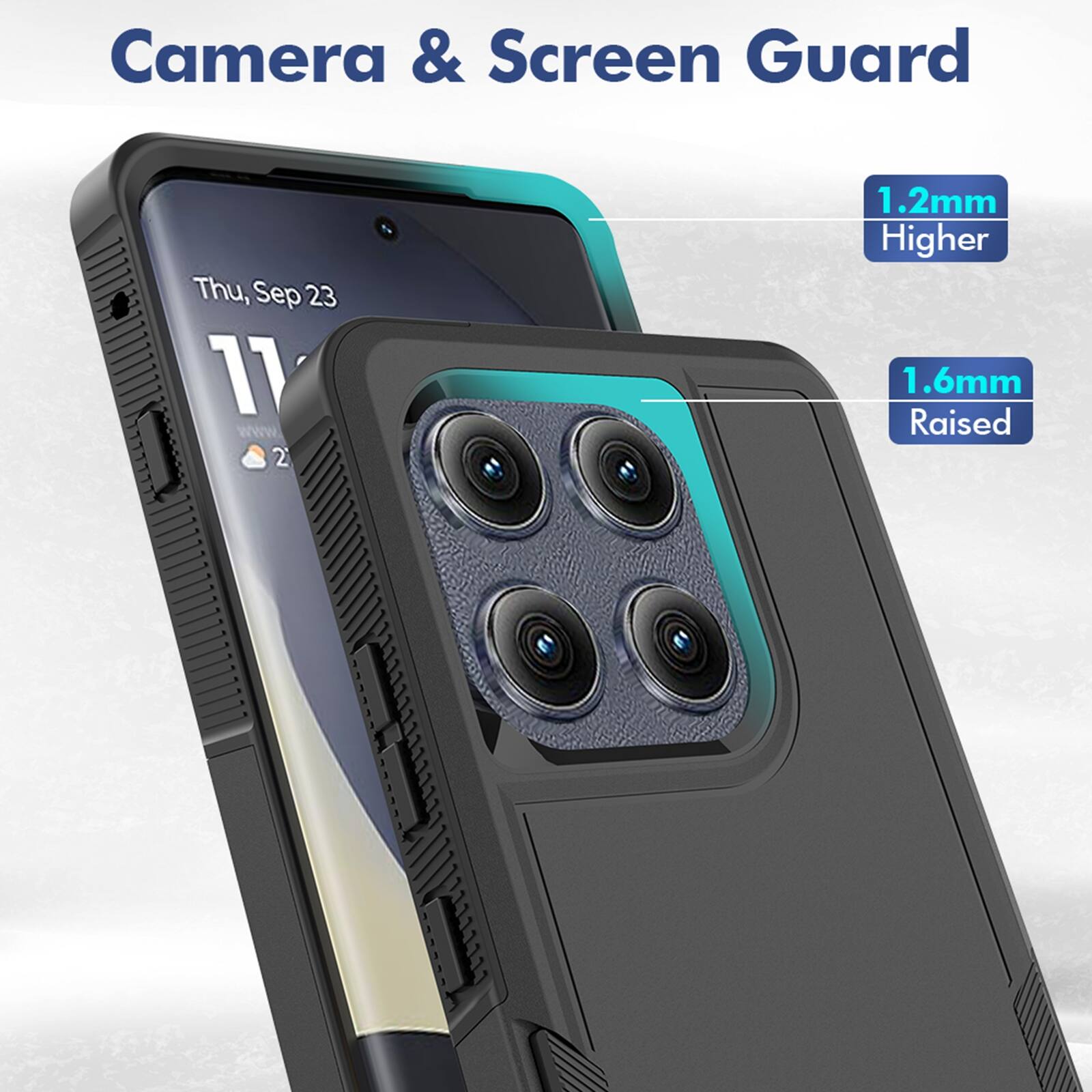 Camera & Screen Guard

Thu, Sep 23 11 2

1.2mm Higher
1.6mm Raised