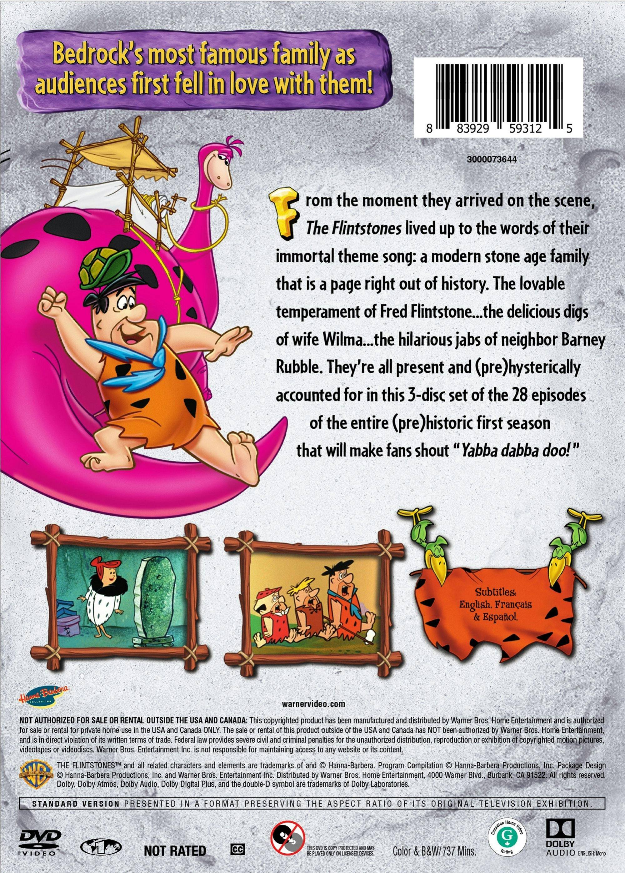 Angle. The Flintstones: The Complete First Season (Box Set) [DVD].