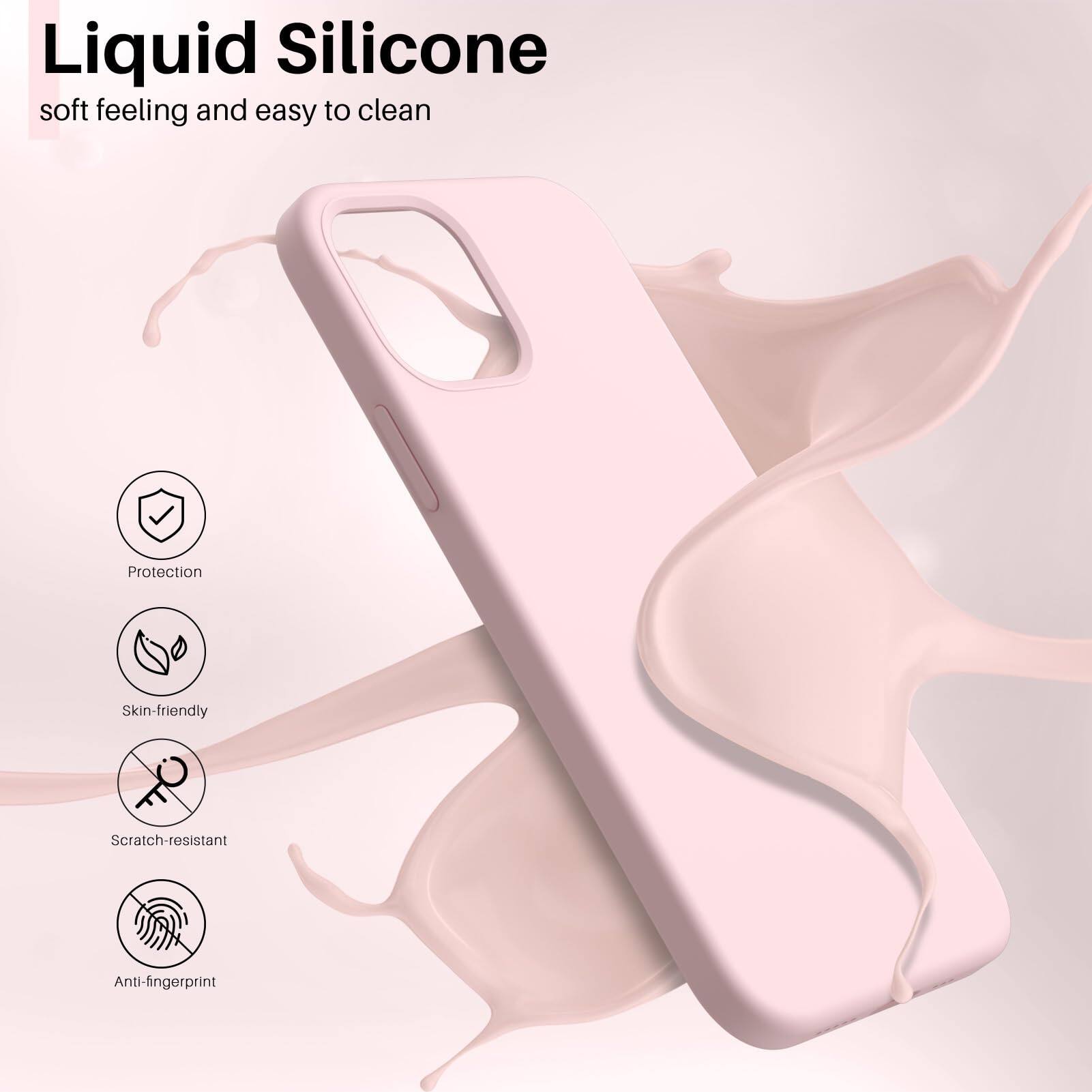 Liquid Silicone, soft feeling and easy to clean, Protection, Skin-friendly, Scratch-resistant, Anti-fingerprint