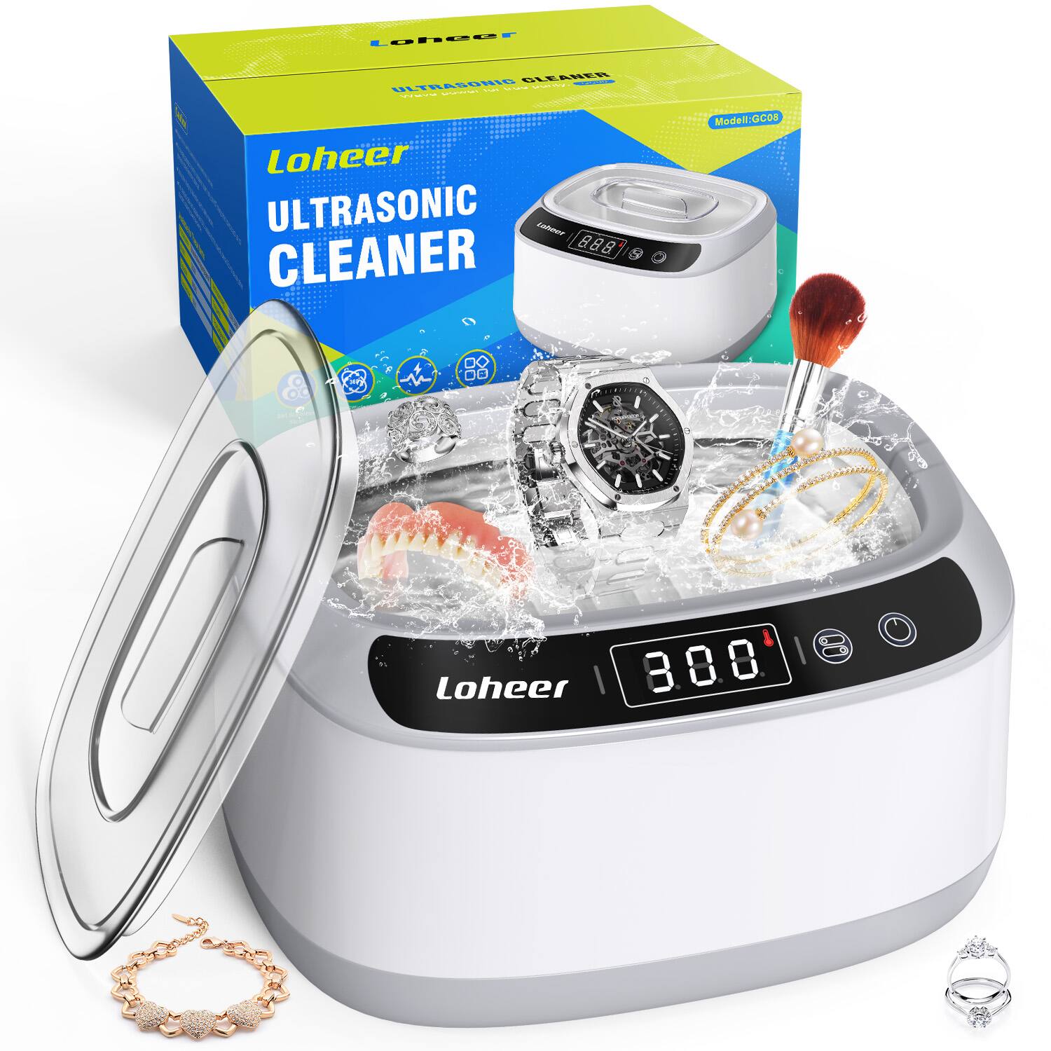 Lohda 2231 UR ULTRASONIC | Loheer ULTRASONIC C 888 CLEANER Mode: GCo8 DO DO 8 Loheer 8.8.8 00