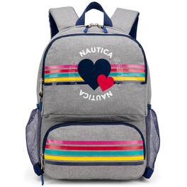 Nautica - 16 Inch Backpack for Kids and Teens - Hearts