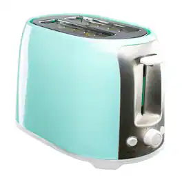 Brentwood - Cool Touch 2 Slice Extra Wide Slot Toaster - Blue