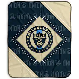 Pegasus - Philadelphia Union 50" x 60" Diamond Logo Fleece Blanket - Multicolor