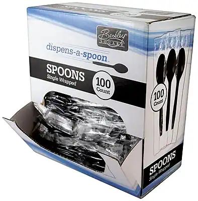 Berkeley
dispens-a-spoon
SPOONS
Single Wrapped
100 Count
100 Count