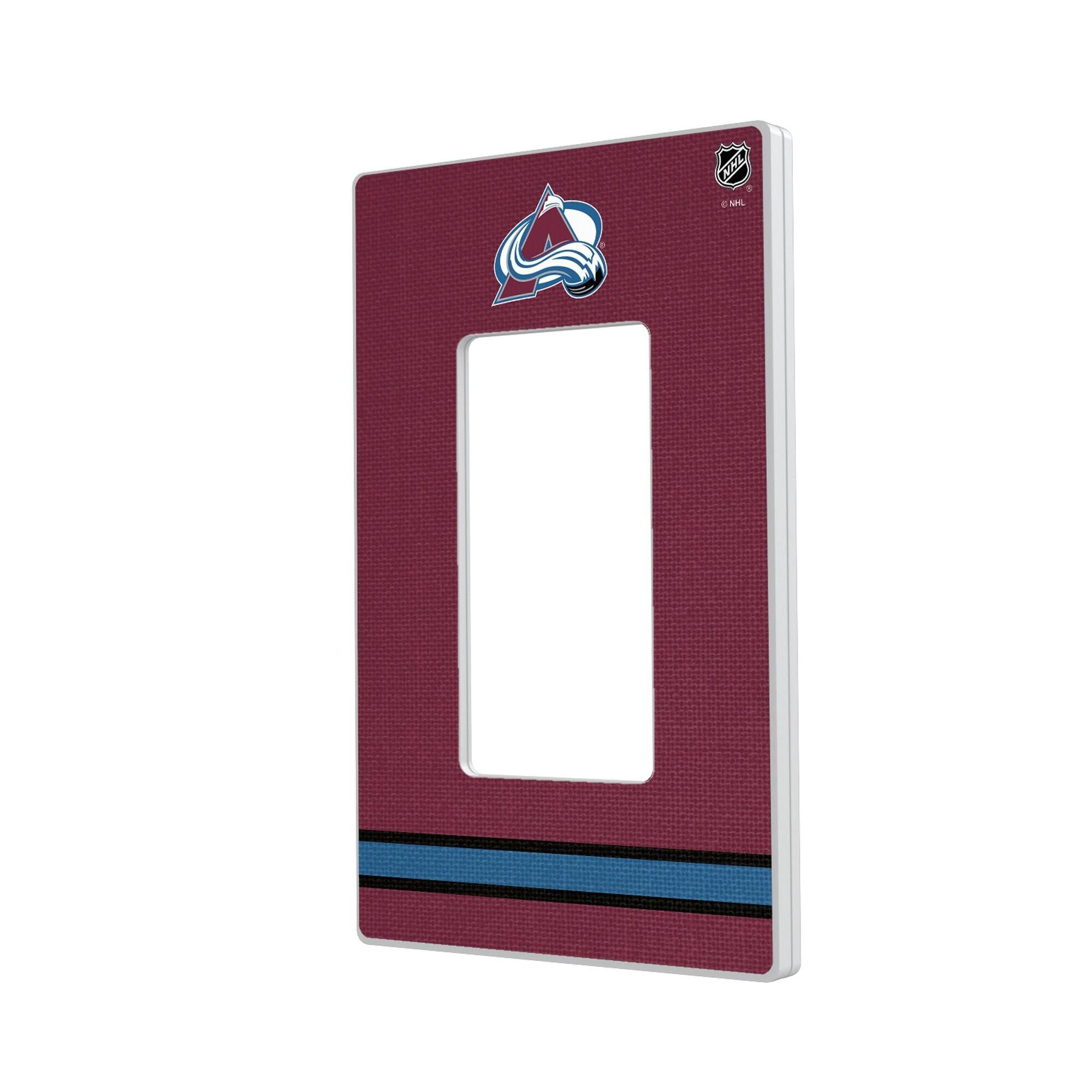 Keyscaper - Colorado Avalanche Single Rocker Lightswitch Plate - Multicolor price history on PriceWatchPro