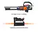 Left. WORX - 12 Amp TRIVAC 75 MPH 600 CFM Electric Leaf Blower/Mulcher/Vacuum - Black.