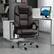 Alt View 1. Vinsetto - Massage Office Chair with 6 Vibration Points, Lumbar Heated PU Leather Reclining Computer Chair - Brown.