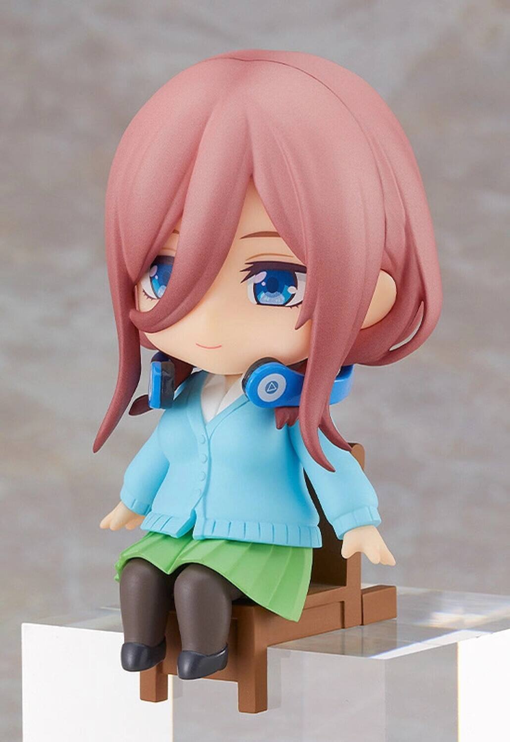 Alt View 4. Good Smile Company - Good Smile Company - Quintessential Quintuplets Movie - Miku Nendoroid Swacchao Action Figure   - Collectibles - Multicolor.