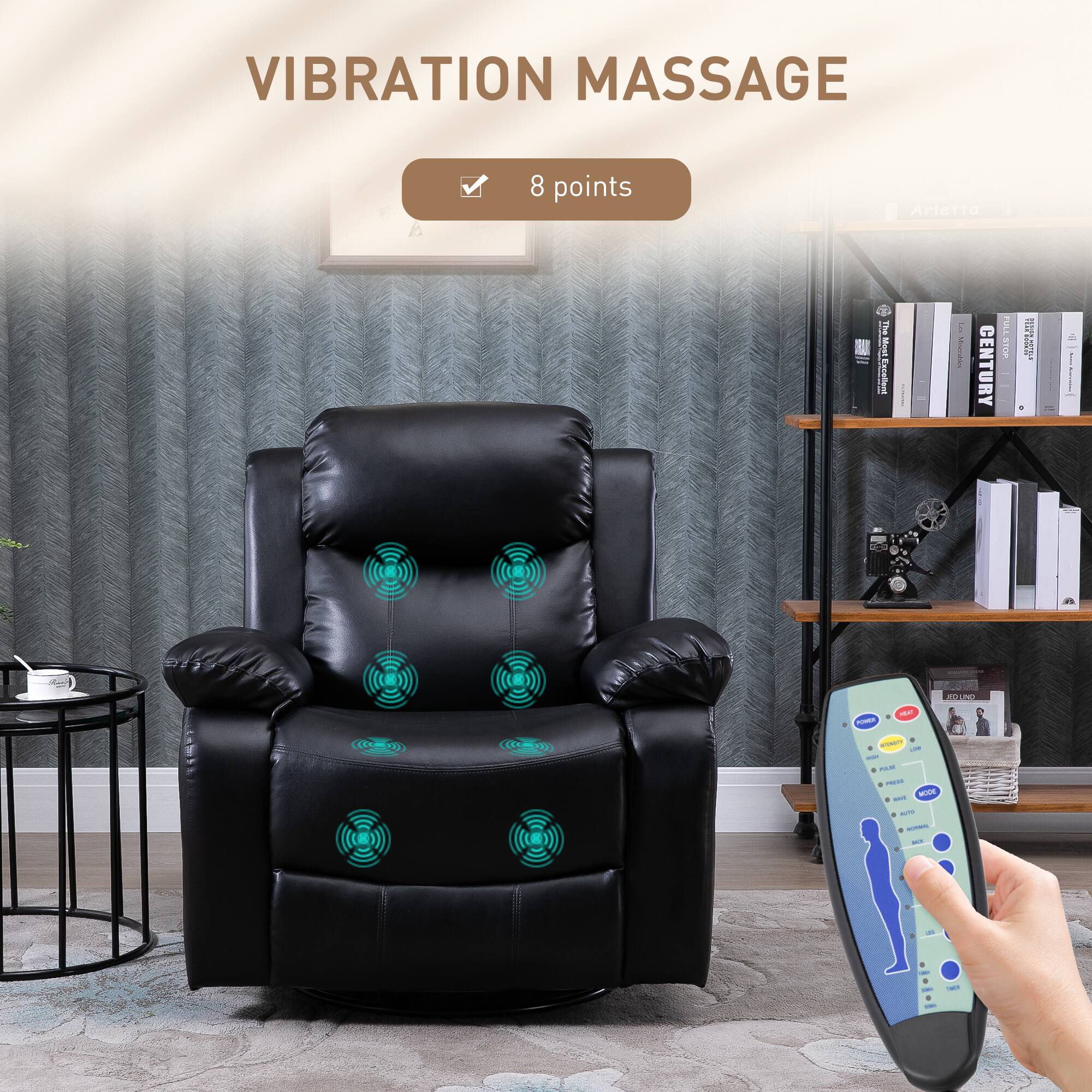 Vibration Massage  
8 points