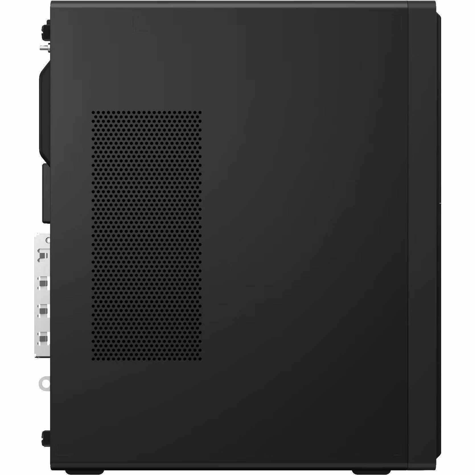 Alt View 1. Lenovo - Lenovo ThinkCentre M70t Gen 6 12YH001NUS Desktop Computer - Intel Core Ultra 5 2nd Gen 235 - vPro Technology - 16 GB - Black.