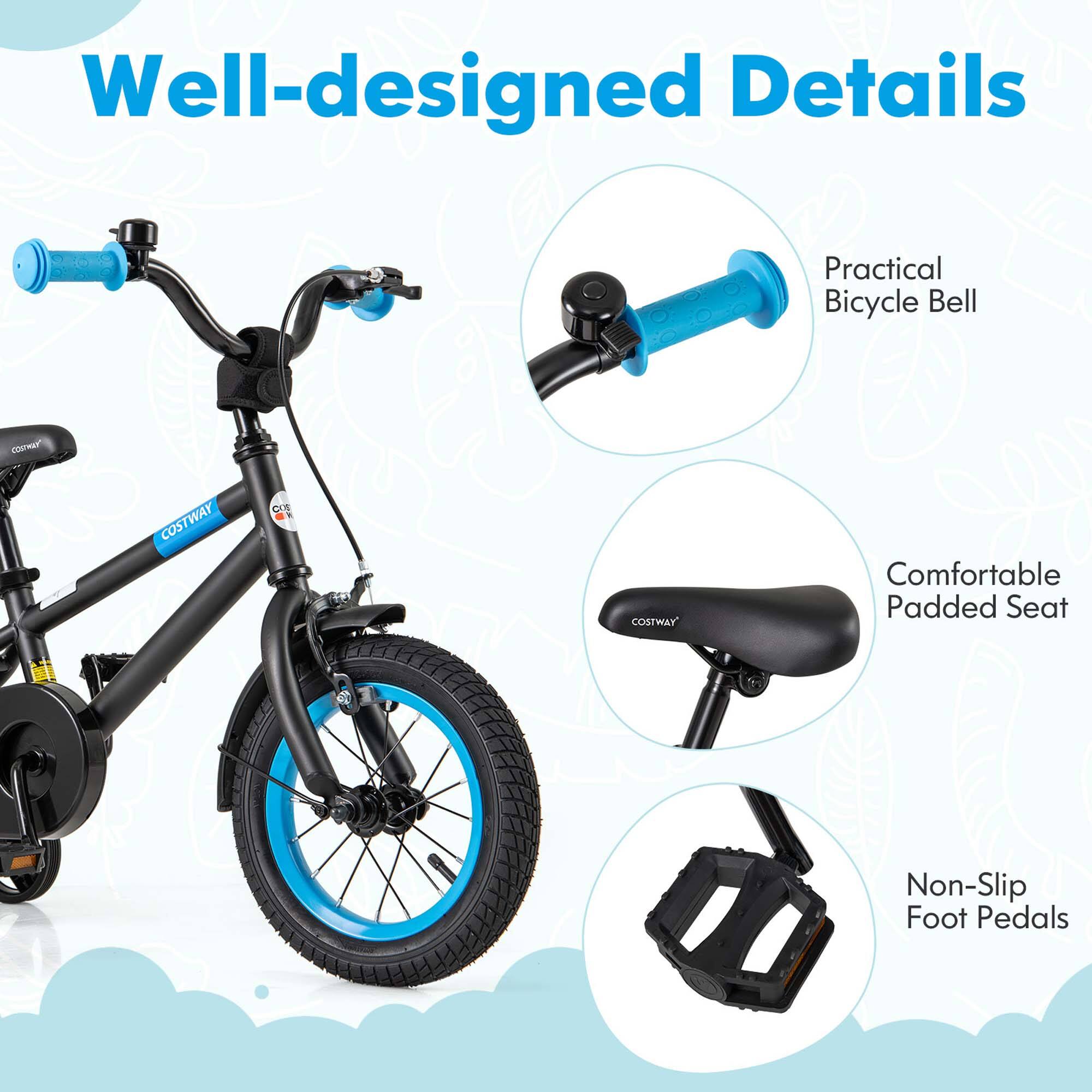 Well-designed Details

- Practical Bicycle Bell
- Comfortable Padded Seat
- Non-Slip Foot Pedals