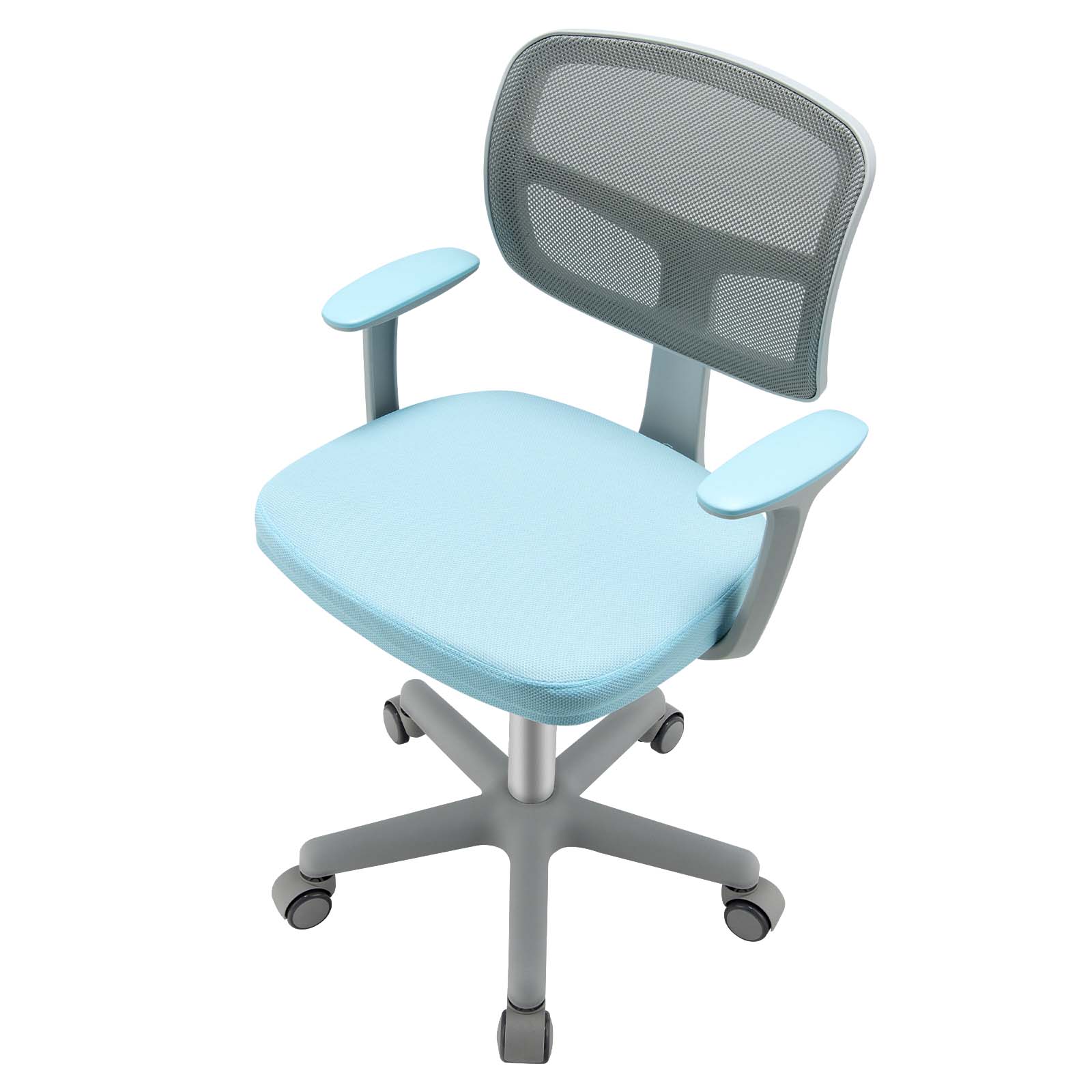 Alt View 9. Costway - Costway Kids Desk Chair Adjustable Height Children Study Chair w/Auto Brake Casters - Blue.