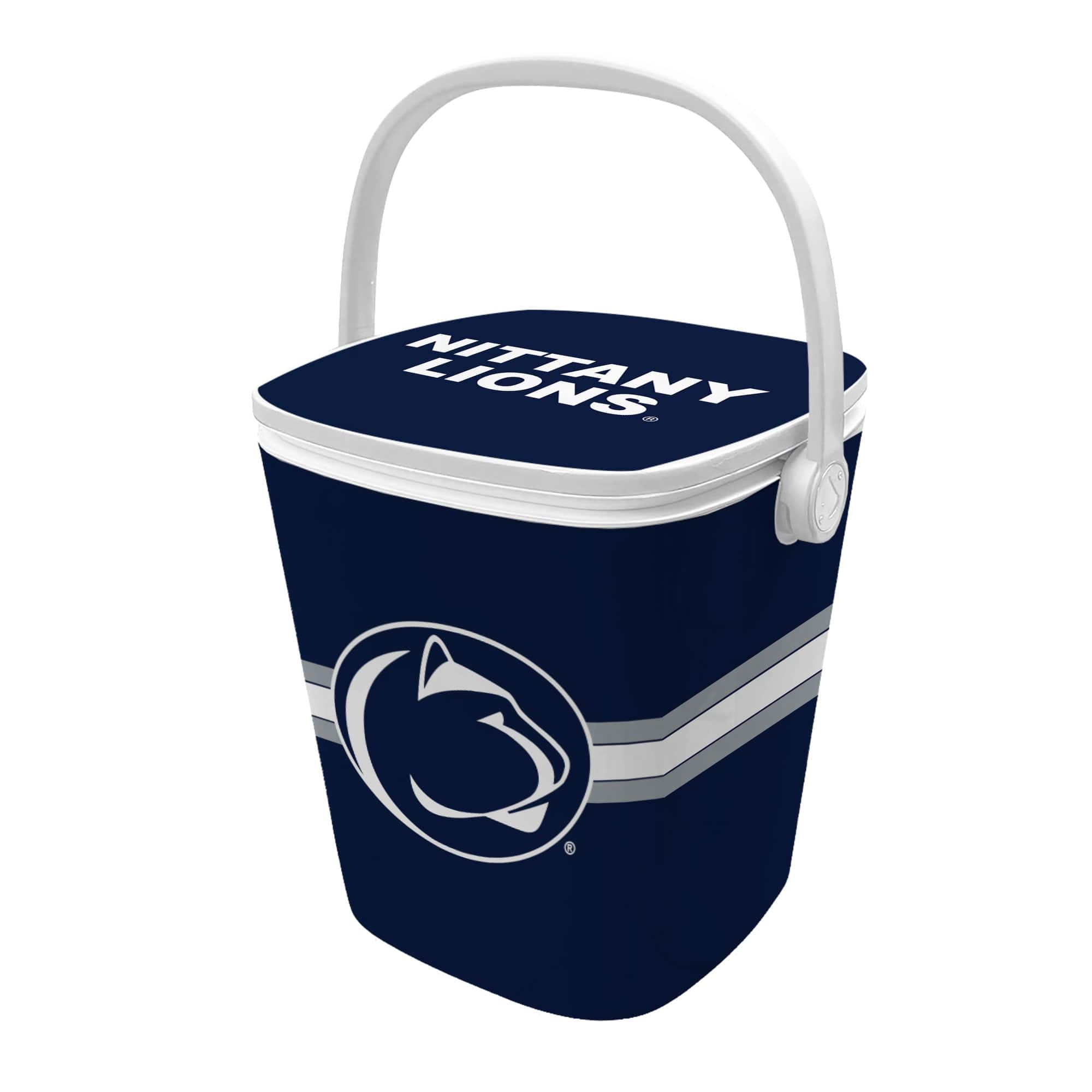 Indigo Falls - Penn State Nittany Lions 16-Quart Mini Cool Bar Cooler - White