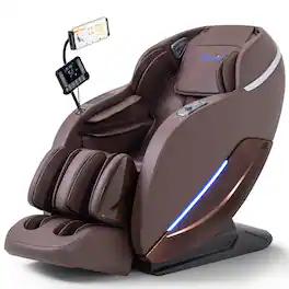 MassaMax - Mythia 2026 Full Body Massage Chair,Zero Gravity with Heat Therapy,Body Scan,APP Control - Brown