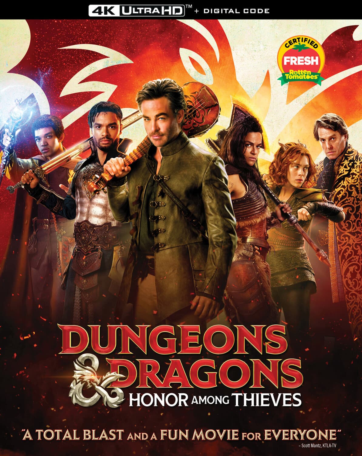 Dungeons & Dragons: Honor Among Thieves 4K Blu Ray - Best Buy