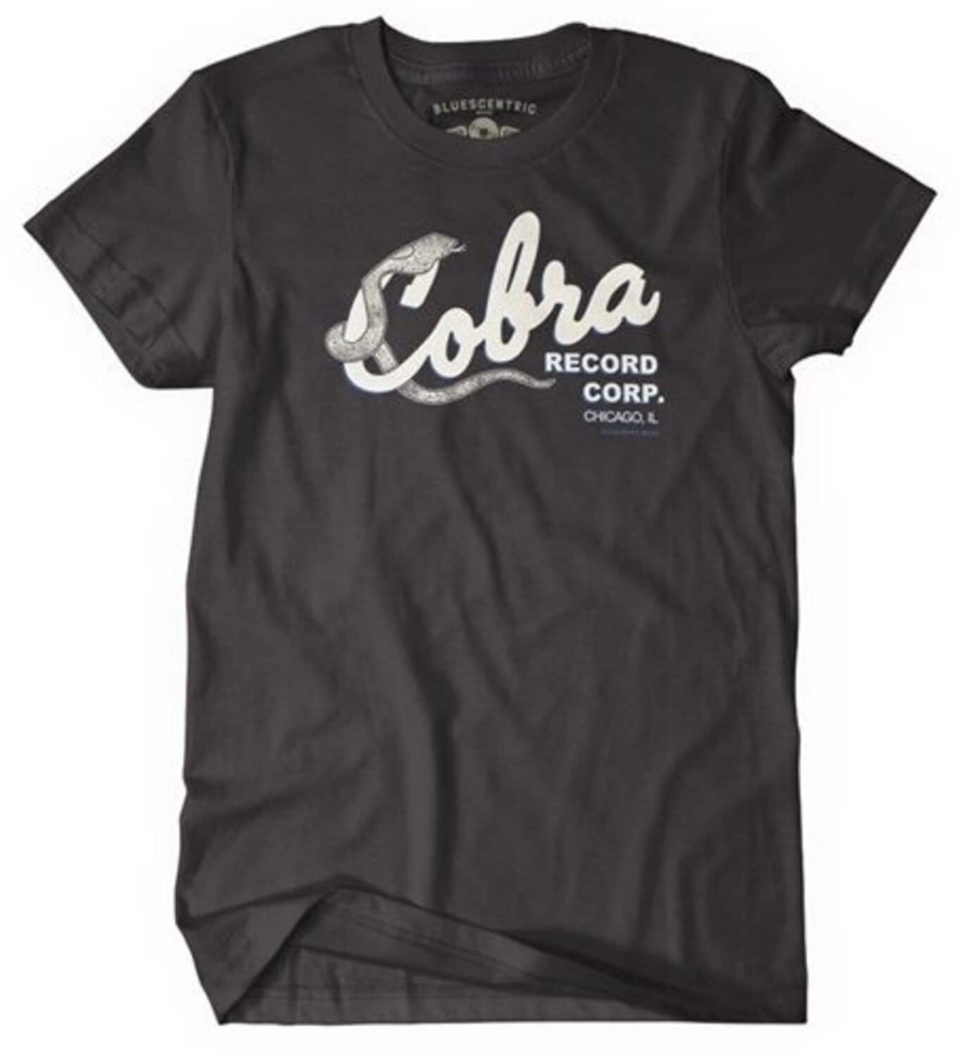 PopMarket - Cobra Records - Classic - Heavy Cotton T-Shirt - XL Black - APPAREL - Multicolor