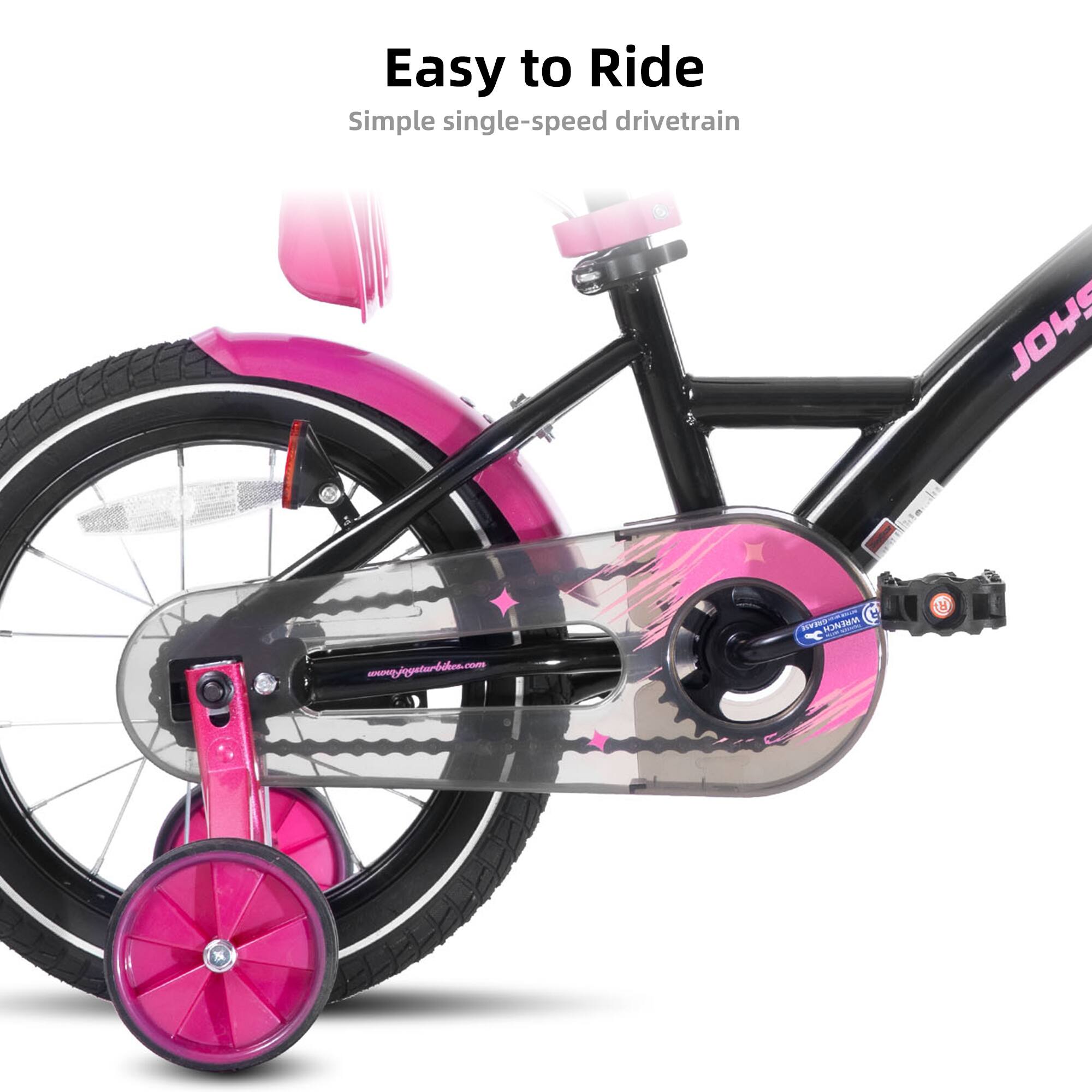 Easy to Ride  
Simple single-speed drivetrain  
JOY5  
www.gflegaturboten.com