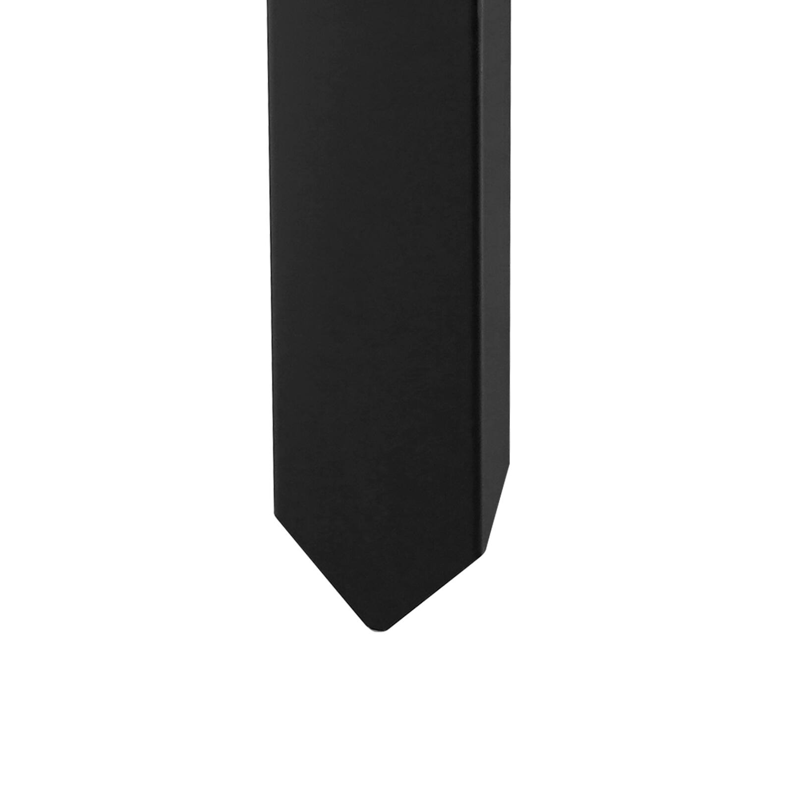 Alt View 5. VEVOR - Fence Post Anchor Repair Kit, 4 Pack Inner Diameter 3.5 x3.5 Inches Heavy Duty Steel Fence Post Support Stakes - Black.